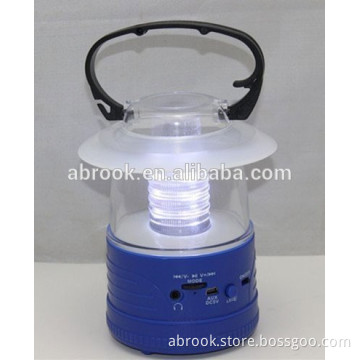 Barn lantern led light rechargeable portable speaker